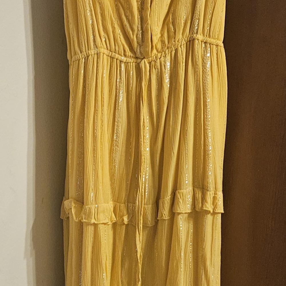 Mlle Gabrielle Yellow Maxi Dress